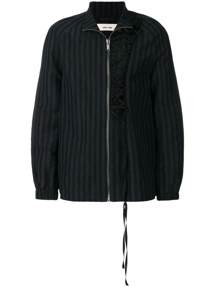 Damir Doma Jokull Striped Jacket - Blue