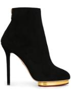 Charlotte Olympia Stiletto Ankle Boots