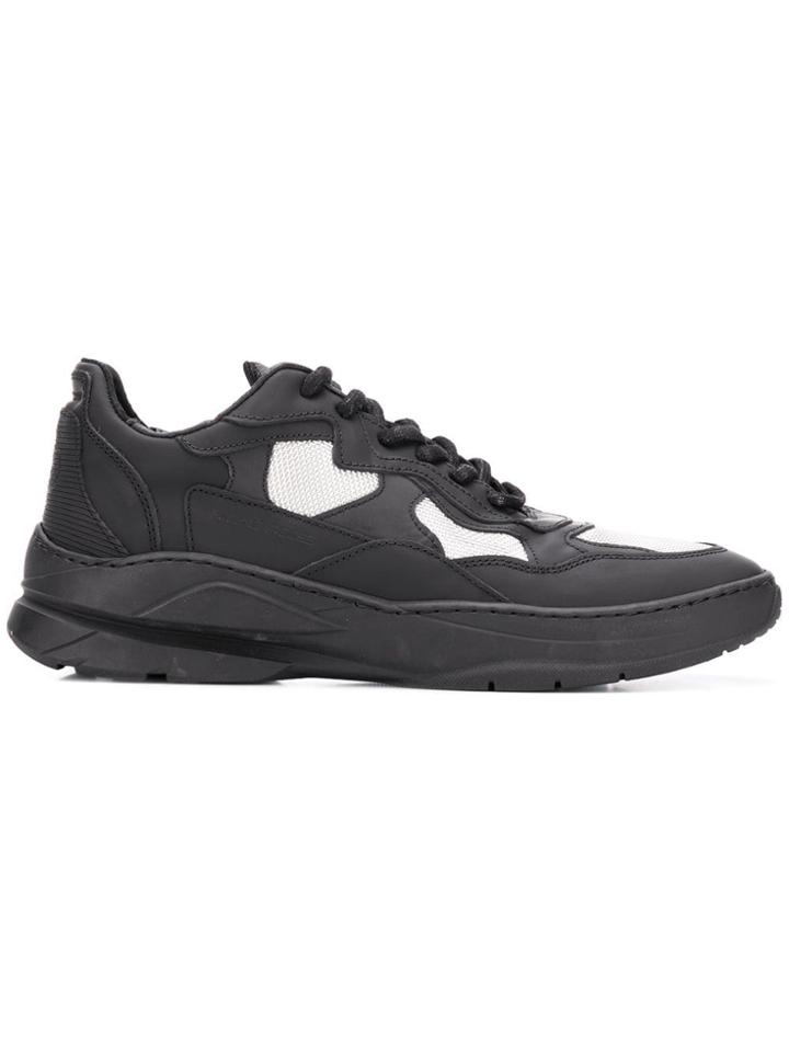 Filling Pieces Lace-up Low Top Trainers - Black