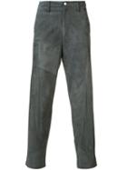 Deveaux 'sail' Trousers, Men's, Size: 2, Grey, Lamb Nubuck Leather