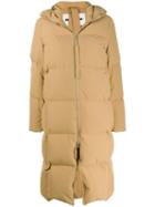 Jil Sander Oversized Padded Coat - Brown