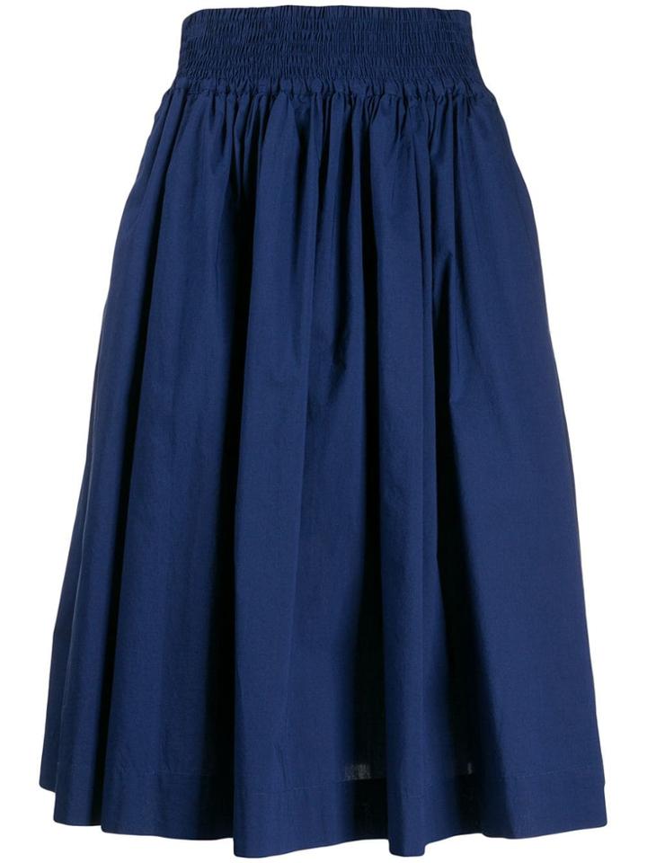 Woolrich Elasticated Waist Skirt - Blue