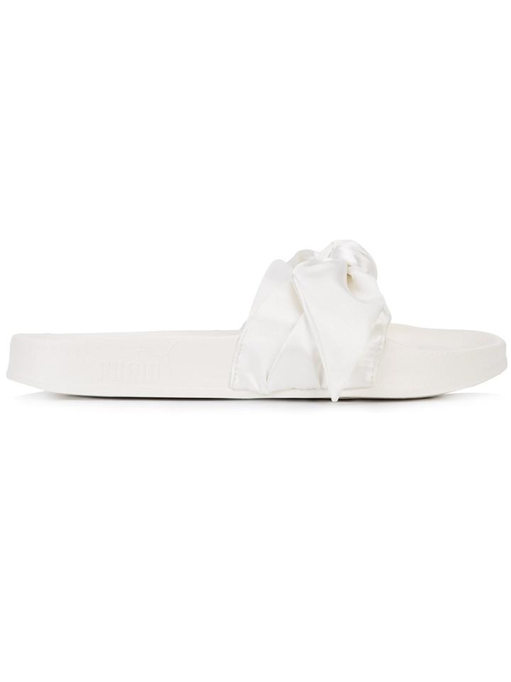 Fenty X Puma Bow Slide Sandals - White