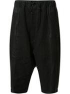 Isabel Benenato Drawstring Shorts, Men's, Size: 46, Black, Cotton
