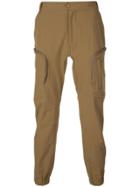 White Mountaineering Tapered-leg Cargo Trousers - Brown