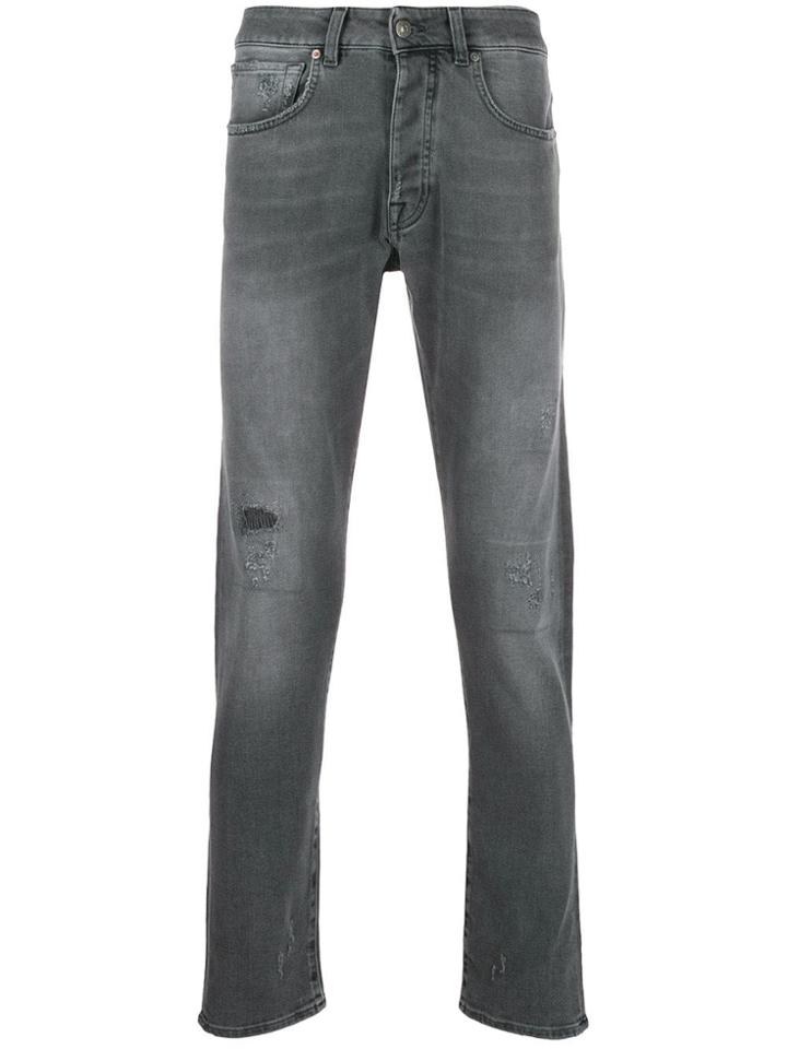 Gaelle Bonheur Straight Leg Jeans - Grey