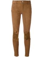 Ash Daydream Skinny Trousers - Brown