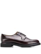 Berwick Shoes Lace-up Oxfords - Brown