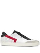 Leather Crown Skt Low-top Sneakers - White