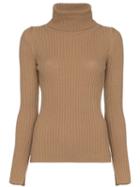 Nili Lotan Myla Roll-neck Cashmere Sweater - Brown