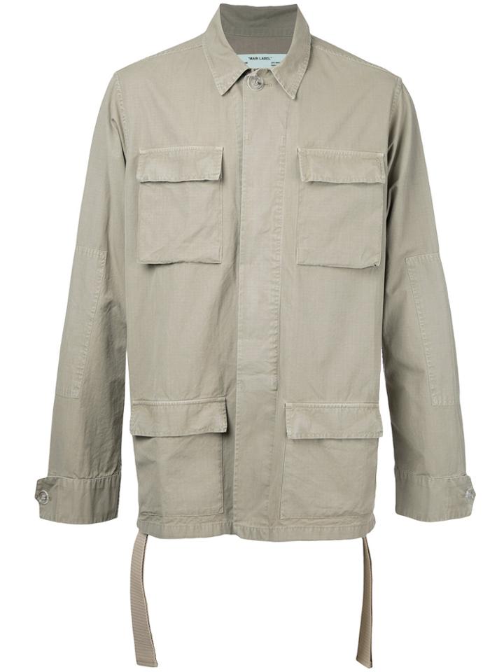 Off-white Field Jacket - Nude & Neutrals