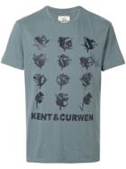 Kent & Curwen Rosebud Band T-shirt - Blue