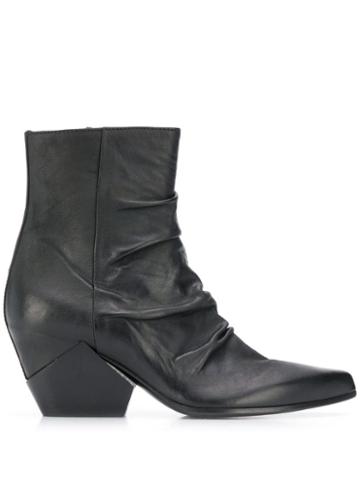 Strategia Jazz Ankle Boots - Black