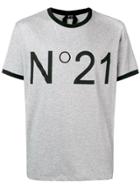 No21 Printed Logo T-shirt - Grey