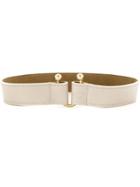 Lilly Sarti Leather Belt - Nude & Neutrals