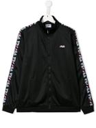 Fila Kids Teen Logo Trim Jacket - Black