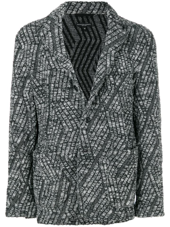 Engineered Garments Cable Knit Blazer - Grey