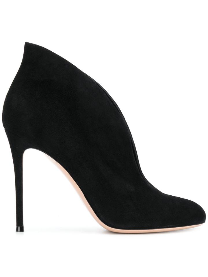 Gianvito Rossi Vamp Booties - Black