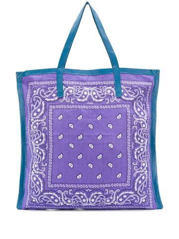 Arizona Love Paisley Print Shopper - Purple