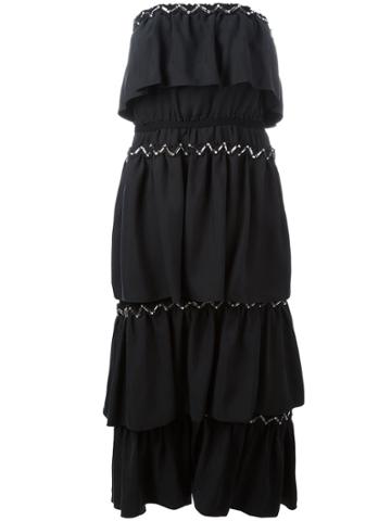 Sonia Rykiel Strapless Layered Dress - Black