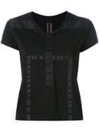 Rick Owens Drkshdw Panelled T-shirt - Black