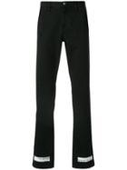 Off-white Bars Print Jeans - Black
