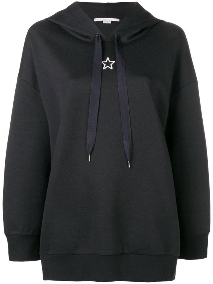 Stella Mccartney Star Detail Hoodie - Blue