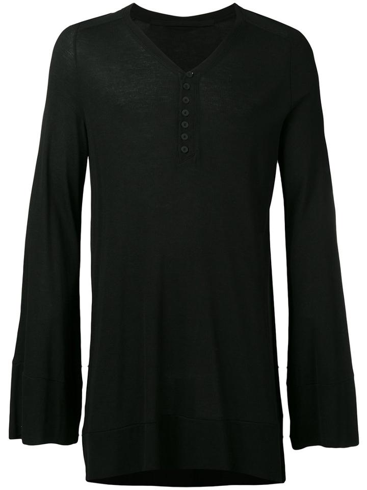 Julius - Loose-fit Sweater - Men - Ramie/rayon - 2, Black, Ramie/rayon