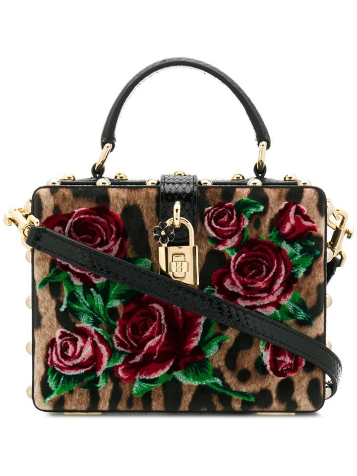 Dolce & Gabbana Rose Box Tote - Neutrals