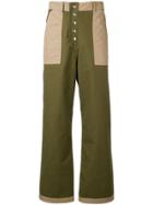 Marni Loose Fit Trousers - Green