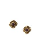Goossens Trefle Puce Earrings - Gold