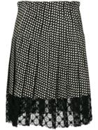 Philosophy Di Lorenzo Serafini Lace-trim Star Skirt - Black