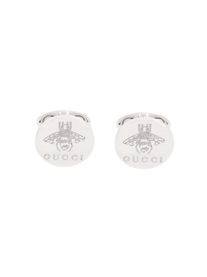 Gucci Bee Cufflinks - Metallic
