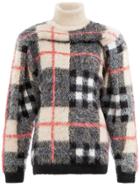 Y / Project Checked Knit Jumper - Black