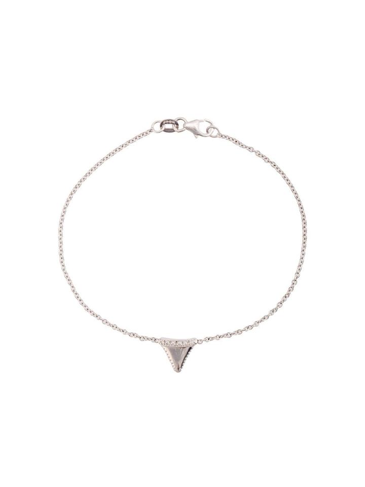 Loree Rodkin 18kt Gold Shark Tooth Bracelet - Metallic