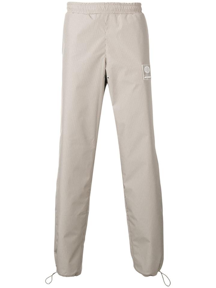 Misbhv Checked Track Pants - Neutrals