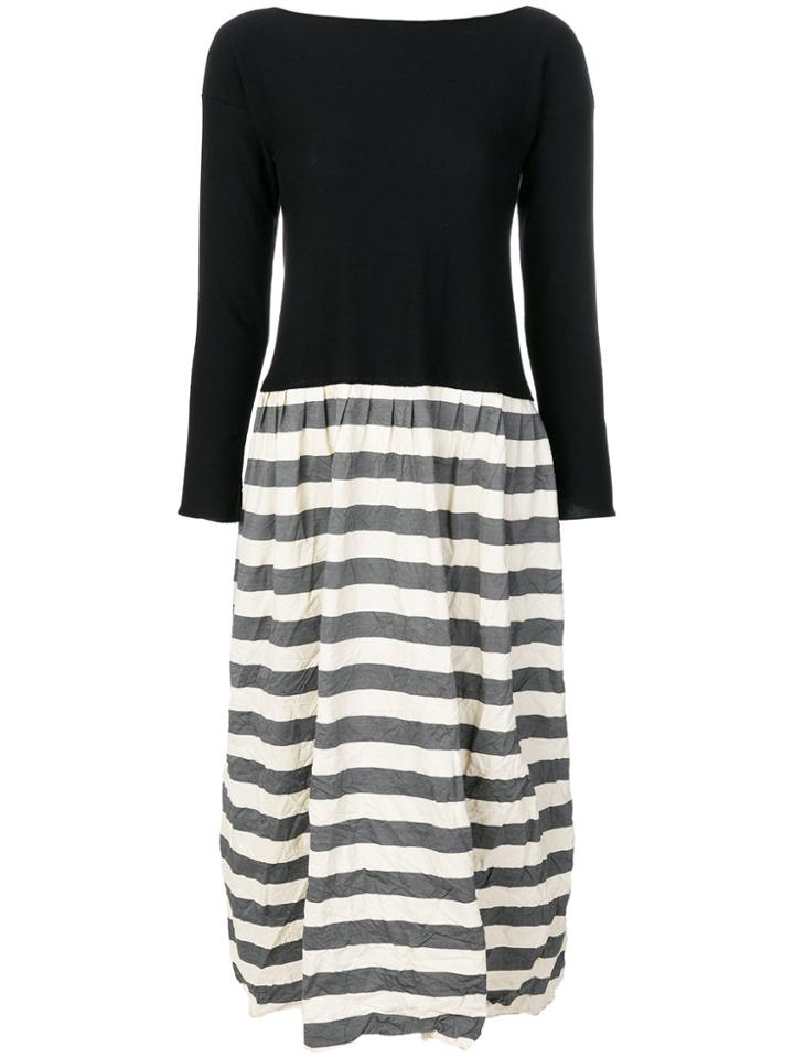 Daniela Gregis Striped Skirt Dress - Blue
