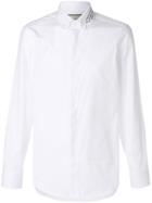 Gucci Long Letter Embroidered Shirt - White