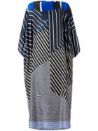 Pierre-louis Mascia Striped Oversized Dress, Women's, Silk