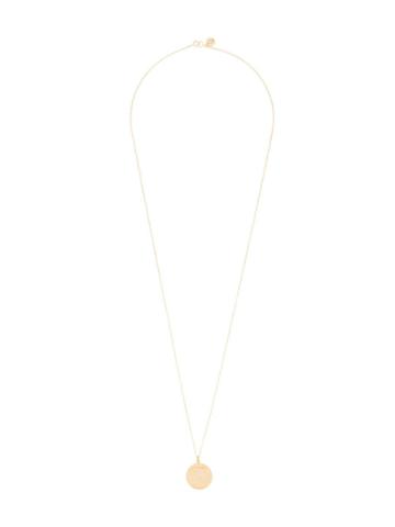 Undercover Medal Pendant Necklace - Gold