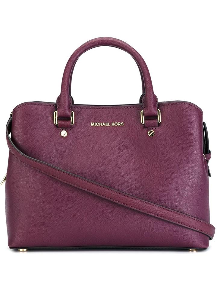 Michael Michael Kors Medium Double Handle Tote, Women's, Pink/purple
