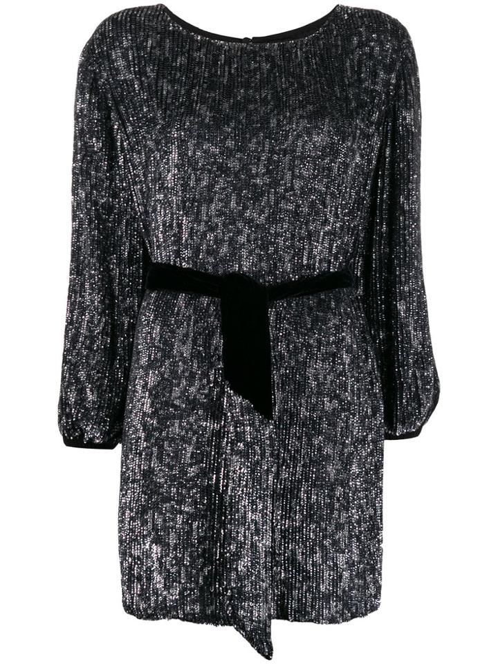 Retrofete Grace Sequined Dress - Silver