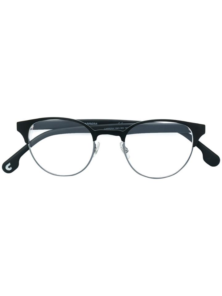 Carrera Round Glasses - Black