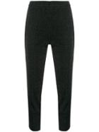 Marco De Vincenzo Tailored Cropped Trousers - Black