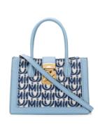 Miu Miu Monogram Bag - Blue