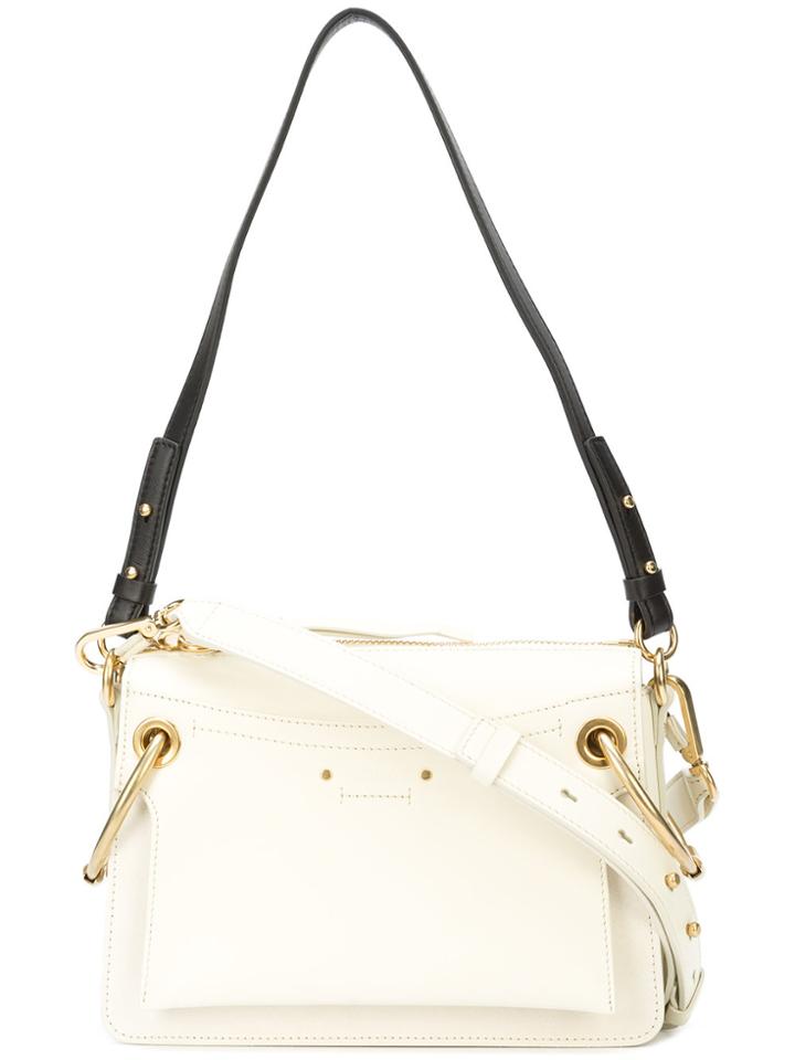 Chloé Roy Medium Bag - White