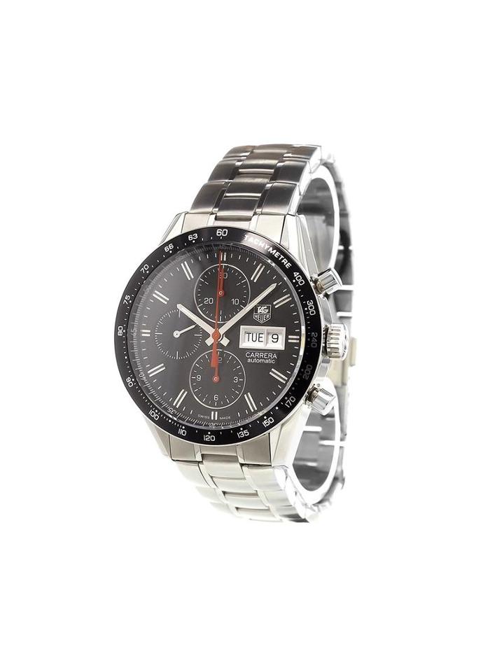 'carrera Calibre 16' Analog Watch, Men's, Stainless Steel, Tag Heuer