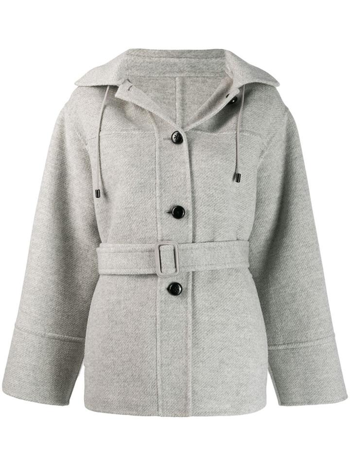 Joseph Hood Single-breasted Coat - Grey