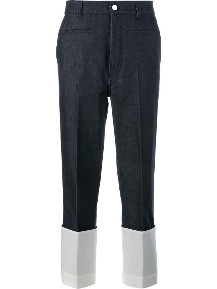 Loewe Cropped Jeans - Blue