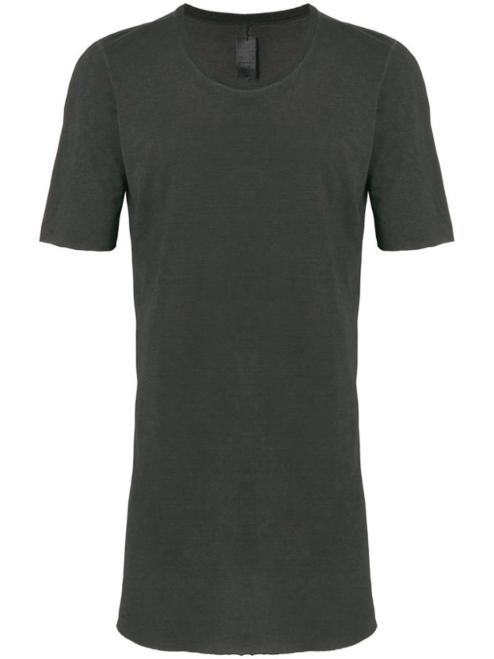 10sei0otto Longline T-shirt - Black